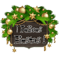 Messages Spanish Felices Fiestas Serie 17 