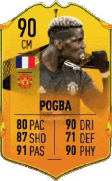 Multi Media Video Games F I F A - Card Players France Paul Pogba 