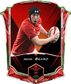 Deportes Rugby - Jugadores Gales Equipo 2022 Adam Beard 