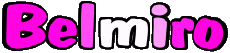Nombre MASCULINO - Portugal B Belmiro 