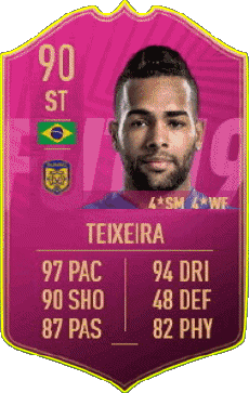 Multimedia Videospiele F I F A - Karten Spieler Brasilien Alex Teixeira dos Santos 