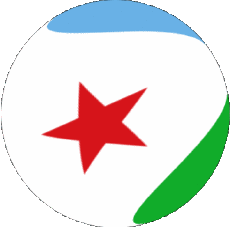 Flags Africa Djibouti Sphere - Cube 