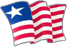 Bandiere Africa Liberia Forma 01 