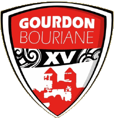 Sport Rugby Club Frankreich Logo Dept 46 Gourdon XV Bouriane 