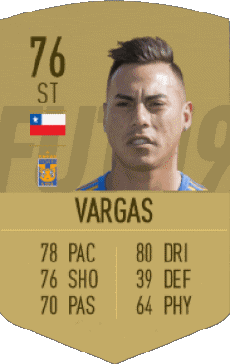 Multi Media Video Games F I F A - Card Players Chile Eduardo Vargas 