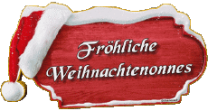 Mensajes Alemán Fröhliche  Weihnachten Serie 02 