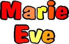 Nome FEMMINILE - Francia M Composto Marie Eve 