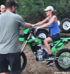 Humor - Fun Transporte Motocicletas Cross Gamelles Fail 