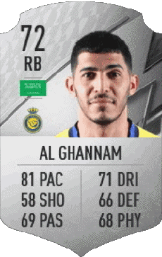 Multimedia Videospiele F I F A - Karten Spieler Saudi-Arabien Sultan Abdullah Al Ghannam 