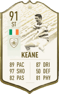 Multi Media Video Games F I F A - Card Players Ireland Roy Keane 