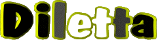 Prénoms FEMININ - Italie D Diletta 