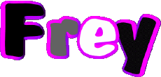 Prénoms MASCULIN - UK - USA F Frey 