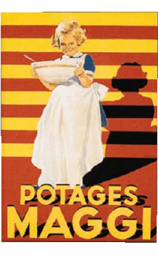 Humour - Fun Affiches Rétro - Marques Maggi 