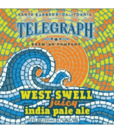 West'swell india pale ale-Getränke Bier USA Telegraph Brewing 
