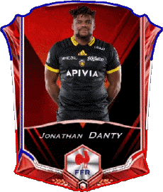 Deportes Rugby - Jugadores Francia Equipo 2022 Jonathan Danty 