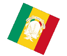 Drapeaux Afrique Guinée Sphere - Cube 