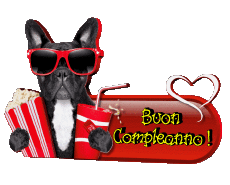 Nachrichten Italienisch Buon Compleanno Animali 009 