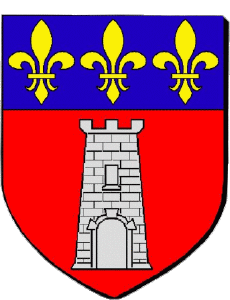 Fahnen Frankreich Abteilungen - Städte 86 LOUDUN 