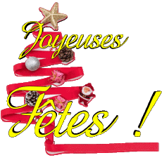 Messagi Francese Joyeuses Fêtes (Noël) Serie 01 