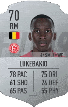 Multi Media Video Games F I F A - Card Players Belgium Dodi Lukébakio 