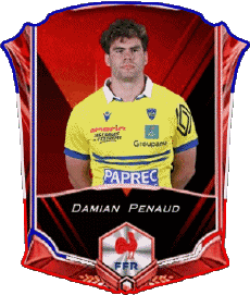 Sports Rugby - Players France Team 2022 Damian Penaud 