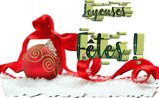 Messages Français Joyeuses Fêtes (Noël) Serie 03 