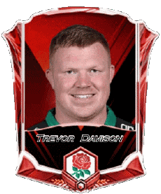 Sports Rugby - Players England Team 2025 Trevor Davison 