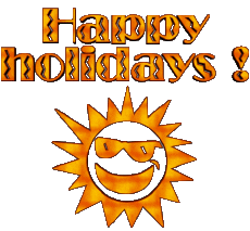 Mensajes Inglés Happy Holidays Fondo transparente 04 