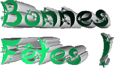 Nachrichten Französisch Bonnes Fêtes Serie 04 