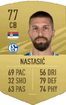 Multimedia Videogiochi F I F A - Giocatori carte Serbia Matija Nastasic 