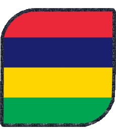 Fahnen Afrika Mauritius Platz 