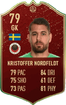 Multimedia Videogiochi F I F A - Giocatori carte Svezia Kristoffer Nordfeldt 