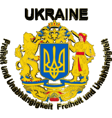 Drapeaux Europe Ukraine Freiheit und Unabhängigkeit 