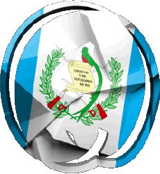 Banderas América Guatemala Forma 02 