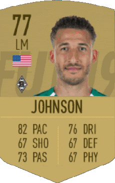 Multimedia Videogiochi F I F A - Giocatori carte U S A Fabian Johnson 