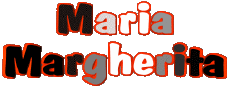 Vorname WEIBLICH - Italien M Zusammengesetzter Maria Margherita 
