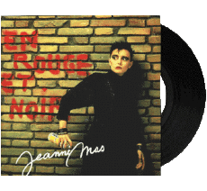 En rouge et noir-Multimedia Musik Zusammenstellung 80' Frankreich Jeanne Mas En rouge et noir