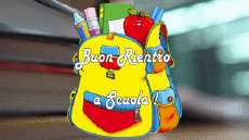 Messages Italien Buon Rientro a Scuola Fond Animé 003 