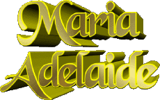 Nome FEMMINILE - Italia M Composto Maria Adelaide 