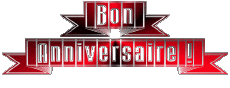 Messagi Francese Bon Anniversaire Texte 002 