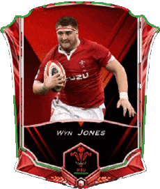 Sport Rugby - Spieler Wales Team 2022 Wyn Jones 