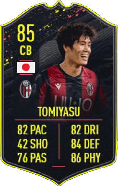 Multimedia Vídeo Juegos F I F A - Jugadores  cartas Japón Takehiro Tomiyasu 