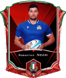 Sportivo Rugby - Giocatori Italia Sebastian Negri 