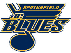 Deportes Hockey - Clubs U.S.A - NAHL (North American Hockey League ) Springfield Junior Blues 