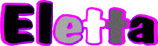 Vorname WEIBLICH - Italien E Eletta 
