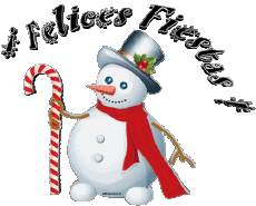 Messages Spanish Felices Fiestas Serie 06 