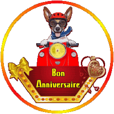 Mensajes Francés Bon Anniversaire Animaux 010 