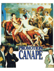 Michel Sardou-Multi Média Cinéma - France Thierry Lhermitte Promotion canapé Michel Sardou