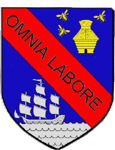 Flags France Departments - Cities 33 BEGLES 