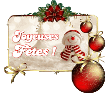 Messages Français Joyeuses Fêtes (Noël) Serie 10 